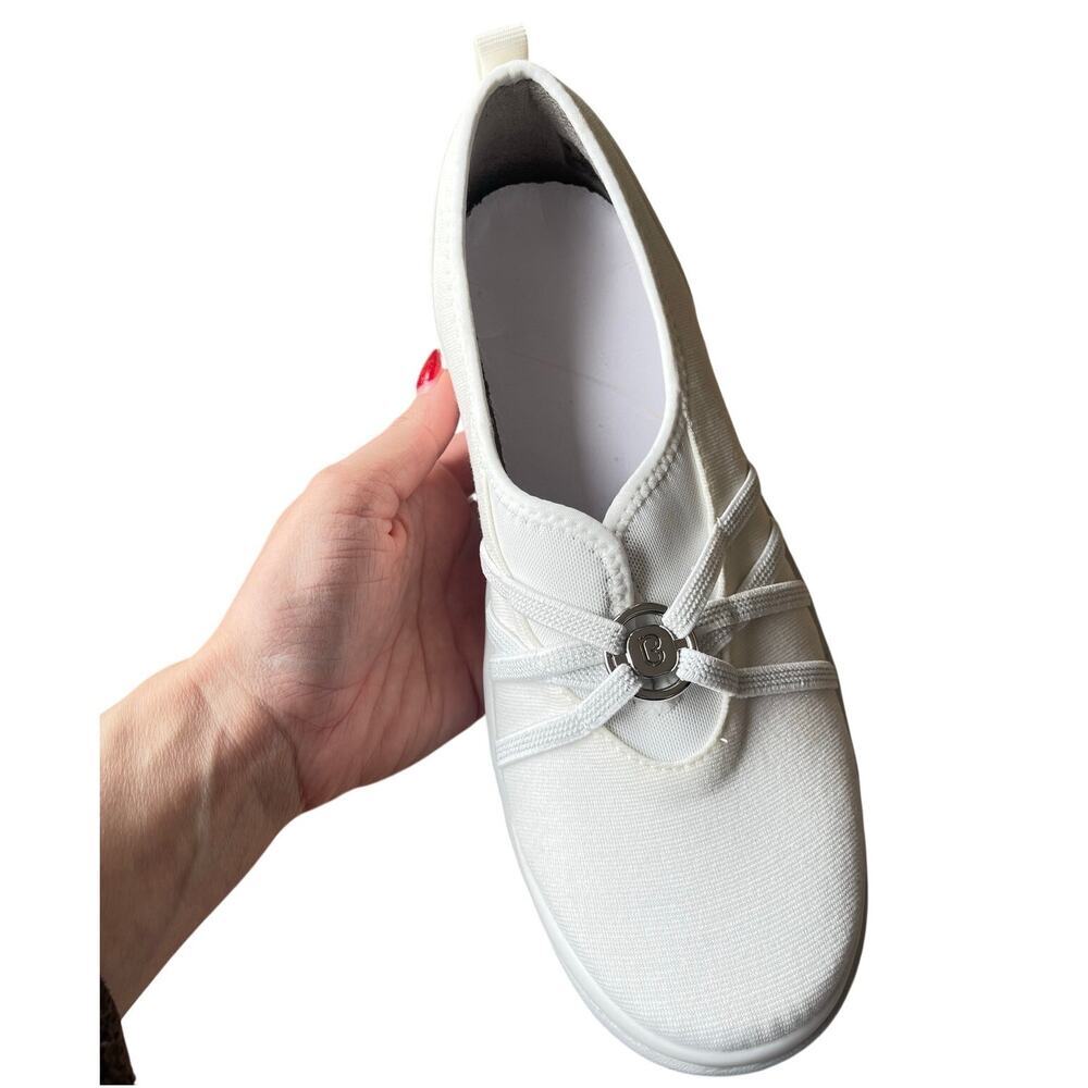 LifeStride Niche Slip On Sneaker White Fabric Comfort Shoes NWTI - Size 9 - Picture 9 of 14